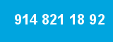 914 821 18 92 914 821 18 92